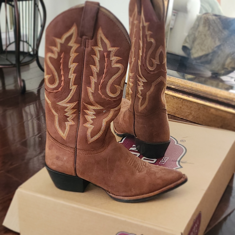 Brown Western Cowboy Boots